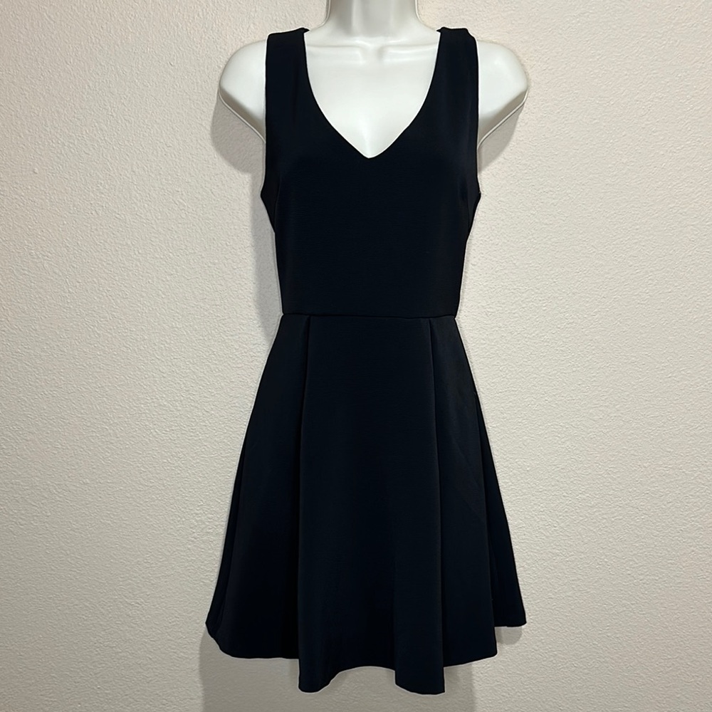 GIANNI BINI Crepe A-Line Mini Dress, Size M, NWT
